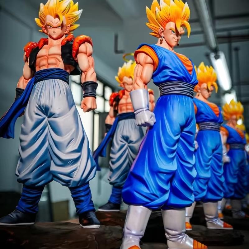 Jt Toys Gogeta Vegetto 30Cm Figure Action Figures Dragon Ball Z Anime Model Collection Desk Decor Statue Model Decor Toys Gift