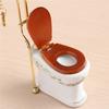 1:12 Dollhouse Miniature Furniture Bathroom Toilet White Porcelain Closestool DIY Decoration Ornament