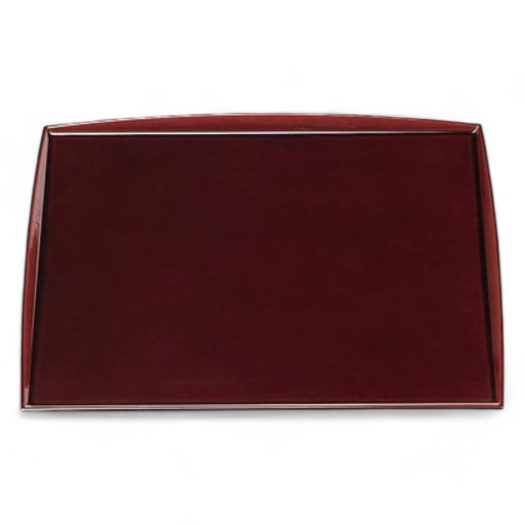 Square Watarase Tray with a design of Lacquerware Made in Japan J-kitchens 9-inch (Tray) Bishamonten, 27cm, (ABS Resin),