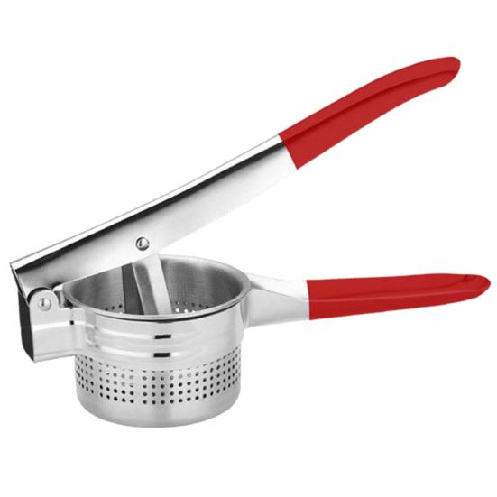 

Картофелемялка Сверхпрочная Нескользящая Ручка Приготовьте Овощную Начинку Нержавеющая Сталь Профессиональная Мини Ручная Измельчитель Имбиря Соковыжималка Кухонный Инструмент красный