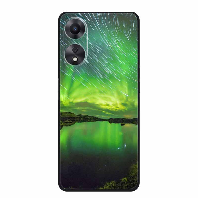 For OPPO A78 5G Case Fashion Silicone Soft TPU Back Cover For Oppo A58 A58X 5G OPPOA78 5G Phone Cases Shockproof CPH2483 Fundas