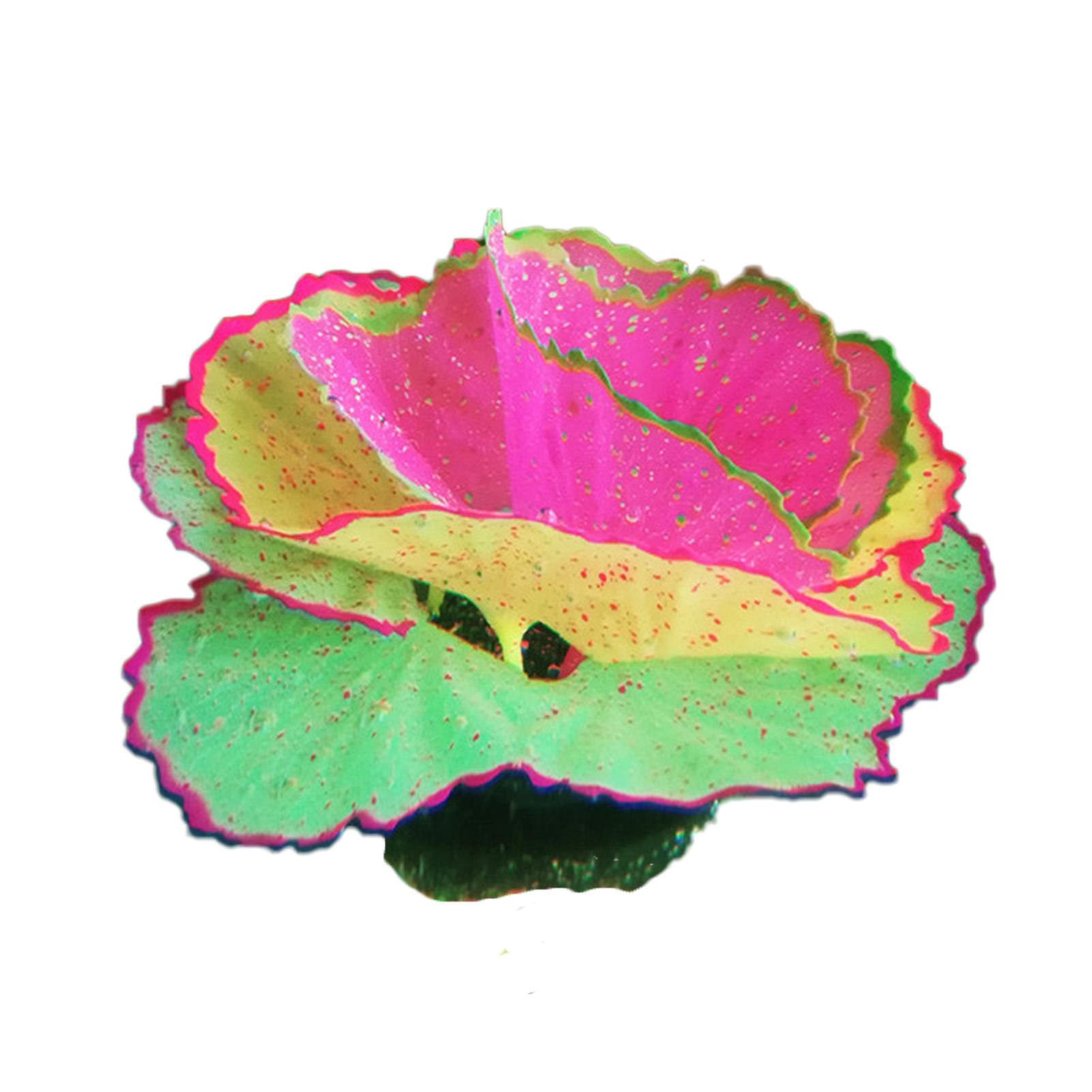 

Декор в аквариум: яркий флуоресцентный силиконовый коралл с присоской разноцветный