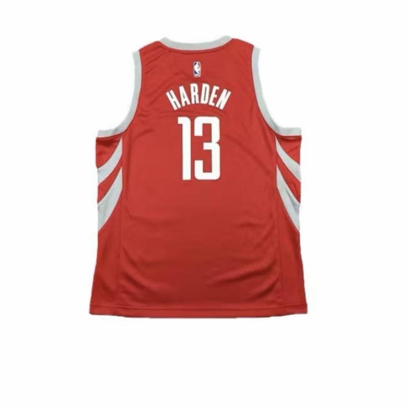 Nike X NBA Collaboration Jersey Harden Houston Rockets Away Kids Tops Red AA4196-657