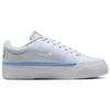 Nike Court Legacy Lift Comfortable Versatile Non-Slip Durable Low-Top Skate Shoes Women Sneakers Light-Blue FV5526-001