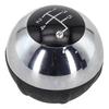 Glamorous Chrome Black Manual Shifter Head Compatible with For Fiat