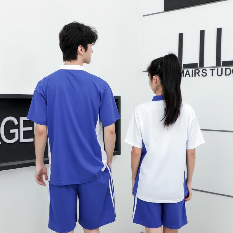 Chuangtong Quick-Dry Shenzhen School Uniform Girls' Short-Sleeve Top