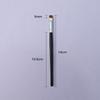 Double-Ended Eyebrow & Eyeshadow Brush - Angled Concealer & Spiral Eyelash Tool for Professional Eye Makeup