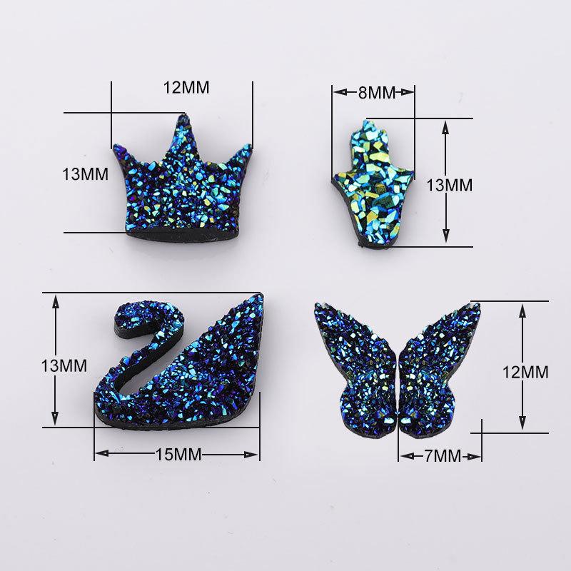 

Resin Swan & Butterfly Baby s Breath Hair Ties & Jewelry DIY Accessories