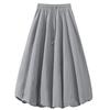 XueZhongFei Summer High-Waist A-Line Skirt