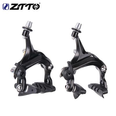 ZTTO Road Bike V Brake Racing Dual Pivot C Brake Aluminum Side Pull Caliper Road Bicycle Parts