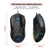 HXSJ X300 RGB Gaming Mouse Backlit Wired Ergonomic 6 Button Programmable Mouse with Macro Recording