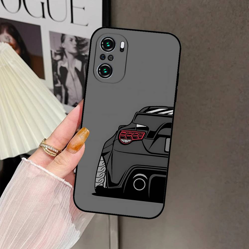 

Cool A-Jdm Car Phone Case For Xiaomi 11 12 Redmi Note 11 5G 8T 9A 9 10T Note 8 9 12SUltra Shockproof, Slim, Black,Case RedmiNote11 5G
