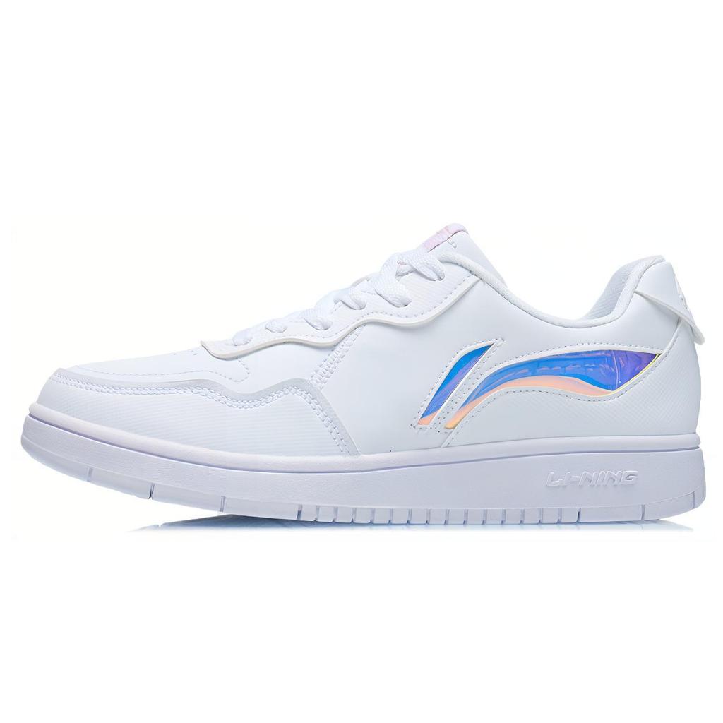 New LiNing Low Top Skateboard Shoes Women's White AGCR318-1