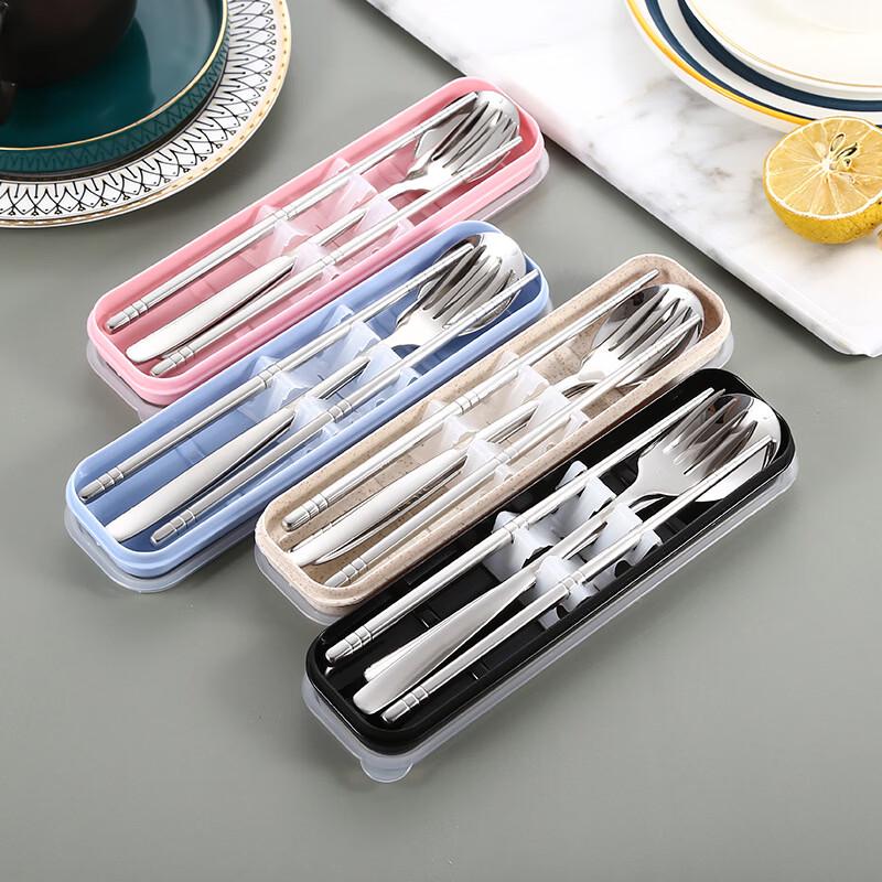 Abay Portable 304 Stainless Steel Cutlery Set