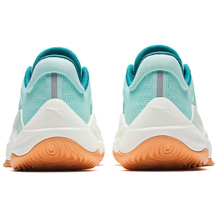 Anta Jianshan 2.5 Comfortable Trendy Shock Absorbing Wear Resistant Breathable Low Top Basketball Shoes Men Sneaker Ice-Blue 112521604-2