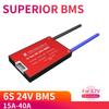 6S 15A 40A 18650 Плата захисту літієвої батареї 24 В Power Tool Polymer BMS Модуль захисту батареї для електричного інвалідного візка