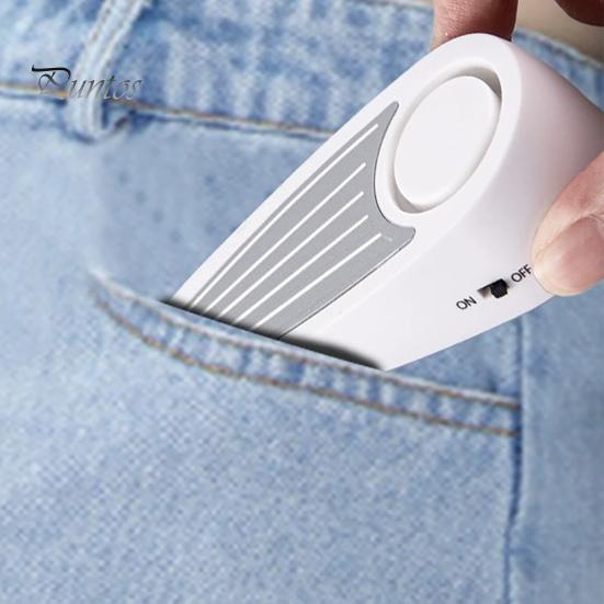 Door Stopper Alarm with Portable Lock 125dB Anti-slip Front Door Protection Rubber Security Door Wedge for Home Travel