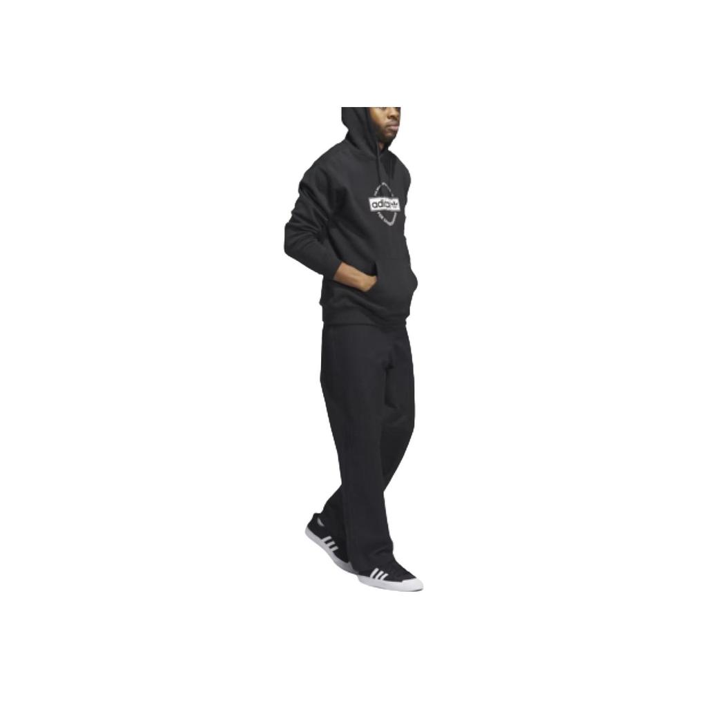 Adidas 4.0 Circle Hoodie Loose Fit Long Sleeve Sweatshirt Men Hoodies Black IJ0961