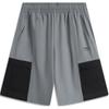 Li Ning Sports Mote Serie Spleiset Middels Høyde Komfortabel Pustende Allsidig Sportsshorts Herre shorts Skyggegrå AKSU589-1