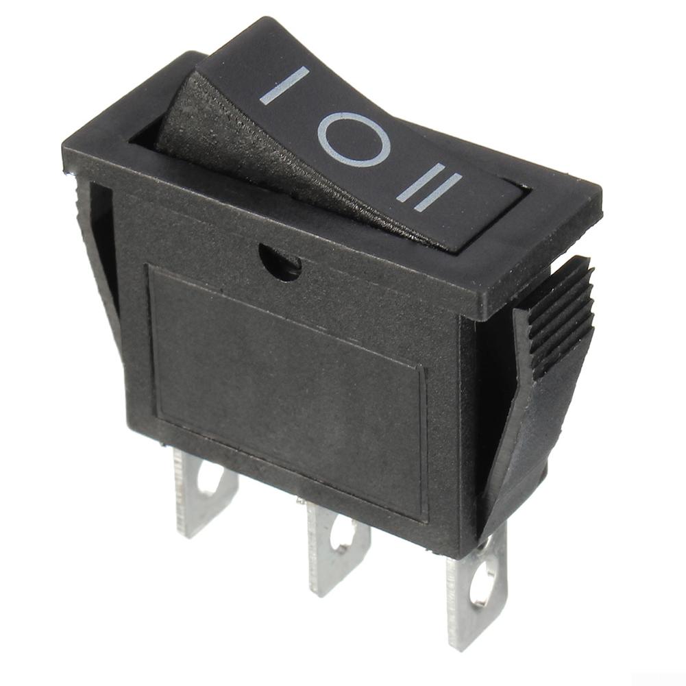 Rocker Switches 16A 250VAC 3 Position Accessory Black