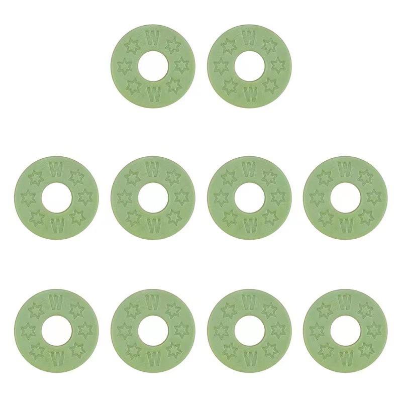 Anti-Slip Guitar & Ukulele Strap Button Lock Washer зелёный