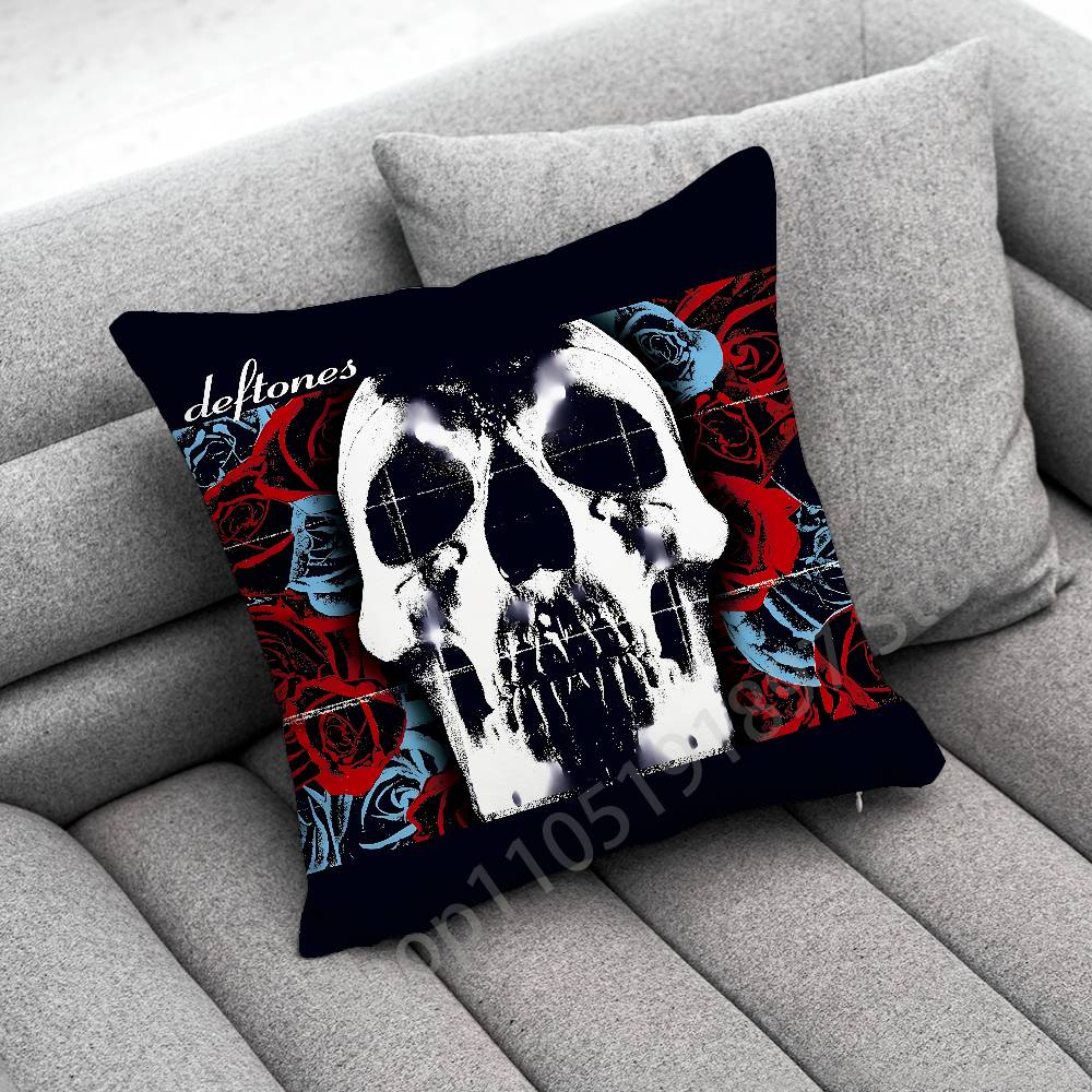 D-Deftones Private Music Diamond Eyes Throw Pillow Case For 30x30cm 40x40cm 45x45cm 50x50cm 55x55cm Square Sofa Pillowcase Shell