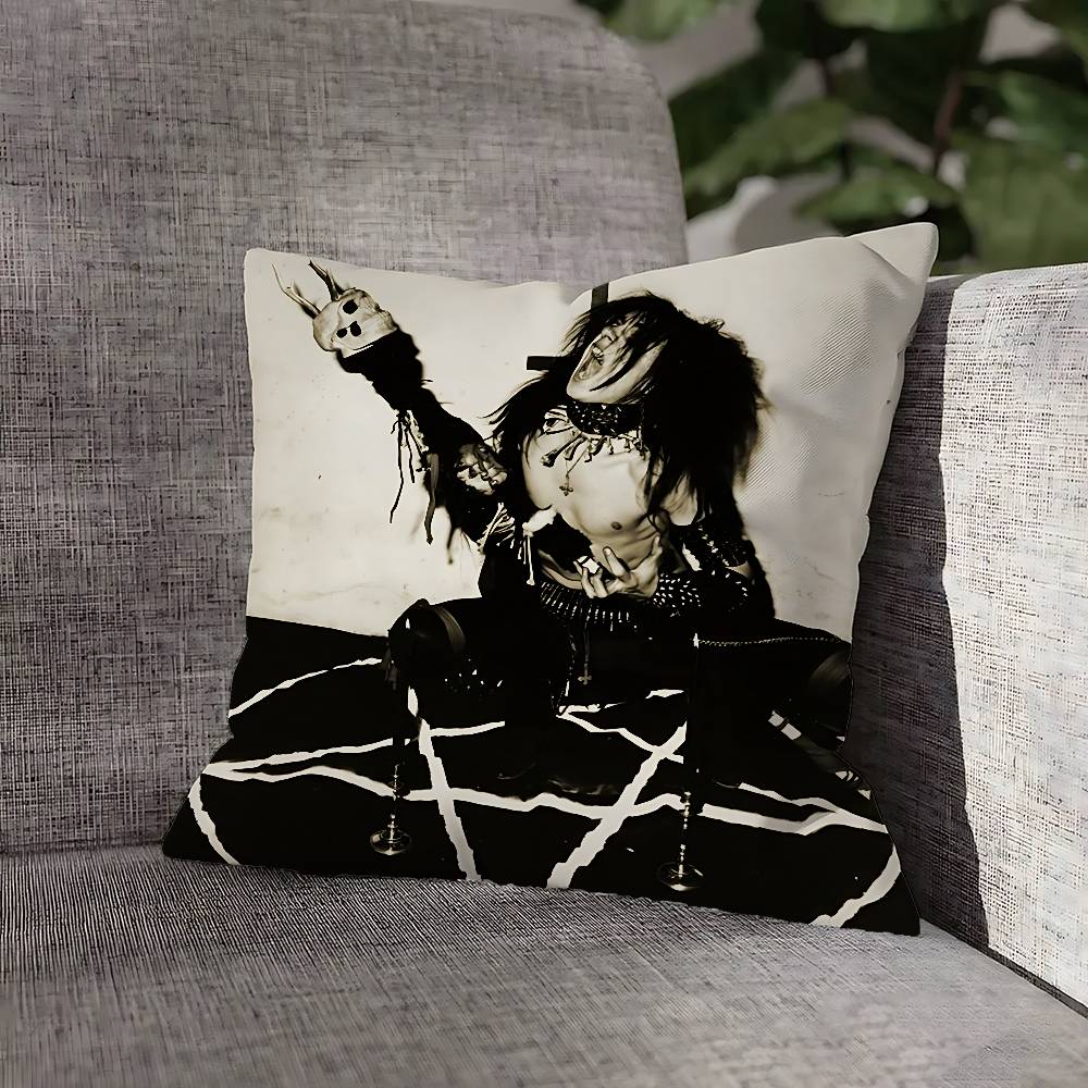 B-BathoryS Band Quorthon Throw Pillow Case For 45x45cm 40x40cm 55x55cm 50x50cm 30x30cm Square Car Pillowcase Shell