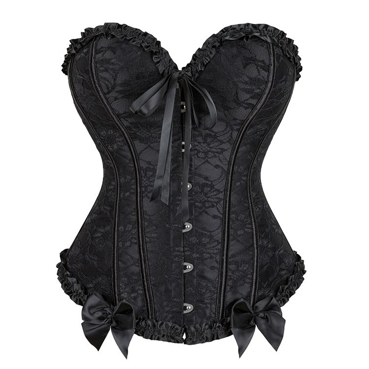 Sexy Gothic Corsets and Bustiers Overbust Corset Belt Slimming Women Waist Trainer Modeling Strap Plus Size Waist Cincher