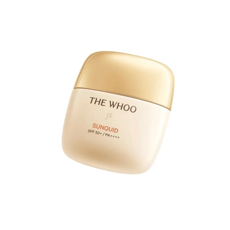 [THE WHOO] Gongjinhyang Jinhae Yoon Sun Fluid SPF50+ PA++++ Brightening & Anti-Aging Sunscreen – 50ml