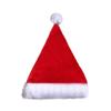 Pack of 5pcs Unisex LED Santa Hat Soft and Comfortable Pom Hats Headgears for Christmas Celebrations and Photo Props