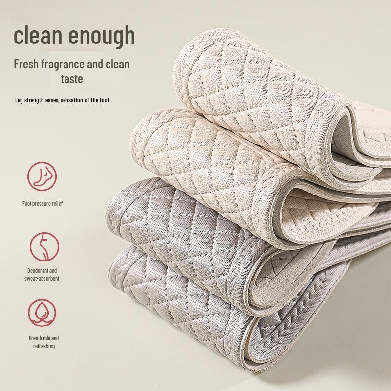 Nano Deodorizing Insoles: Breathable, Odor-Resistant, Shock-Absorbing, Fragrance Type for Men's & Women's Sports, Comfort in Long Standing.