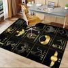 1PC Egyptian symbols Anti-slip carpet, suitable for Office, bedroomand playrooms. It can also be used as a sofa footrest cover-R57