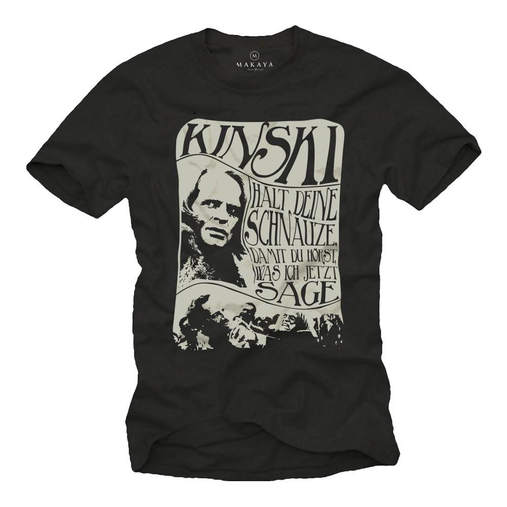 

Funny Sayings Men#039;s TShirt with Klaus Kinski Fun Men Cult Movie Shirt Unisex T-Shirt S