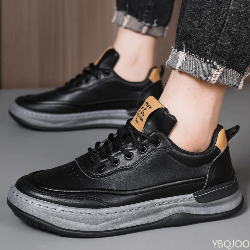 Fashion Men's casual shoes new fashionable versatile breathable board shoes insole soft non tiring foot flat sports men's shoes