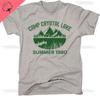Camp Crystal Lake Funny Halloween Shirt High Quality Cotton Apparel Novelty Hipster Short Sleeve Printed T-shirt Tops