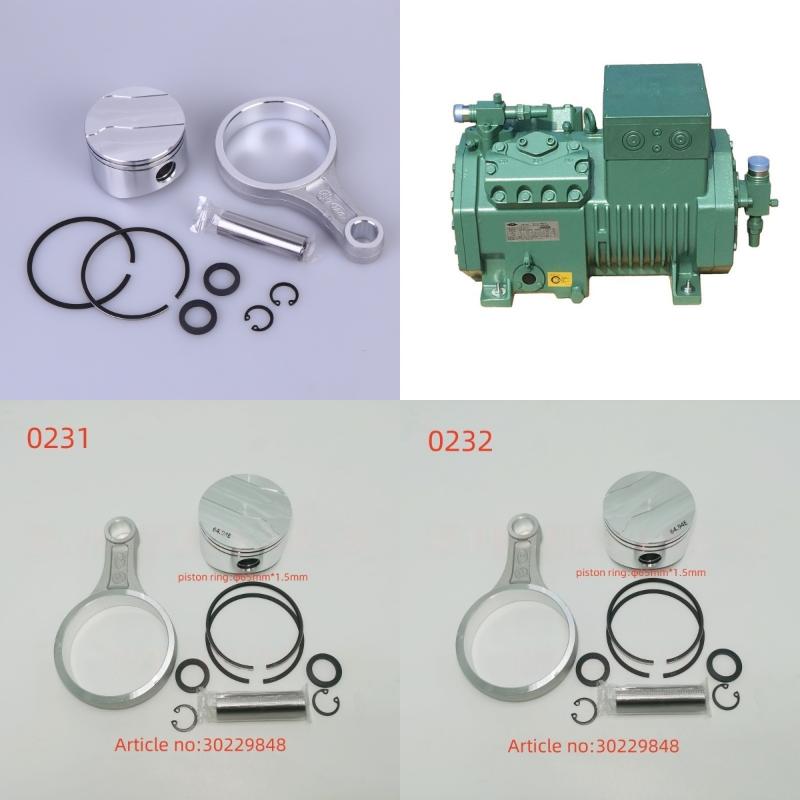 1 Set Connecting Rod/Piston Of Complete For Refrigeration Compressor 30229848 4Pes-12 4Pes-15 4Pes-10Y 4Pes-12Y 4Pes-15Y-40P