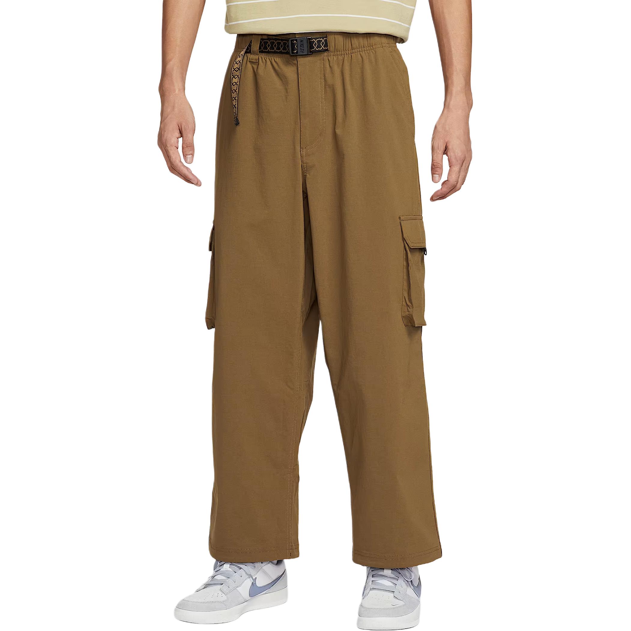 Nike SB Cargo Pants Men s Moss Wood Brown/White Moderate FV7348-235 XL