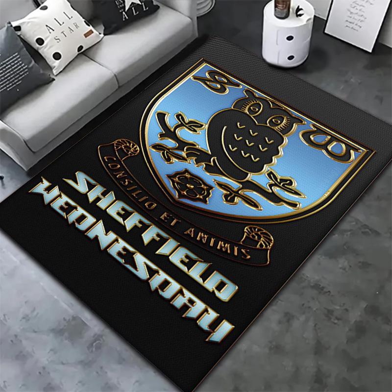 Sheffield Wednesday Football Club Carpet Rug for Living Room Bedroom Home Sofa Decoration,Kids play Non-slip Floor Mat