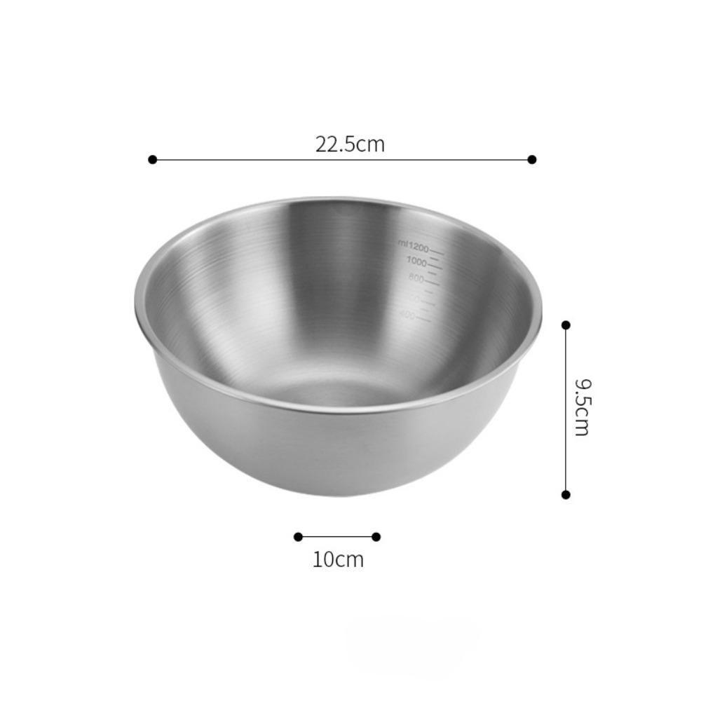 Double Layer Soup Rice Bowl Anti-Scalding Noodles Bowl Gold Silver Fruit Salad Bowl  Food Tableware
