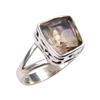 Natural Ametrine Gemstone Handmade 925 Solid Silver Jewelry Ring Size 7 z1Y24