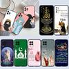 RE46 Muslim Girls Hijab Phone Case for Samsung Galaxy S20 S21 S22 Ultra FE + Plus A21S A22 A24 A25 A26 A30 A30S A31