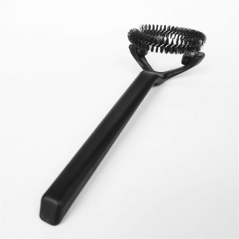 Coffee Tool Cleaning Brush Set Double-Headed Curved
