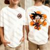 Japanese Anime Printed Mens TShirt Dragon Ball  Boy Childrens Harajuku Cartoon Goku Short Sleeve Kids Street  Tops Clothing