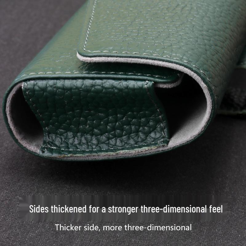 Multifunktionaler Leder Auto Sonnenblenden Sonnenbrillenhalter & Kartenetui