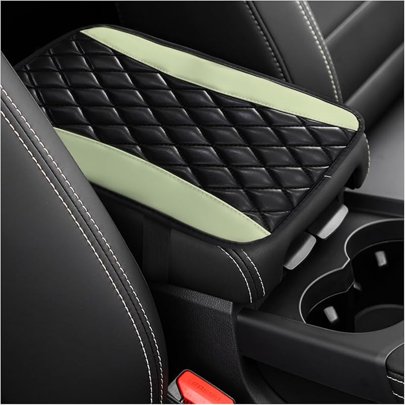 Car Center Console Cushion Pad, Universal Leather Waterproof Armrest Seat Box Cover, Comfortable Auto Armrest Cover Protector, Car Interior Decor
