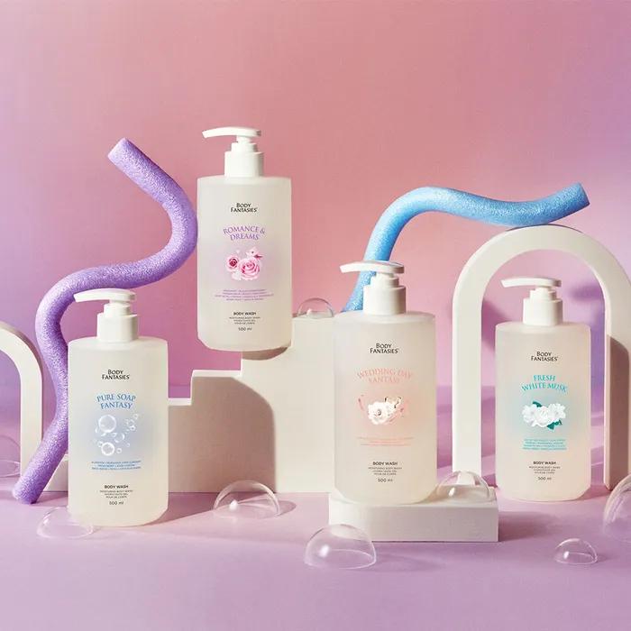 2 x 500ml body wash (choose your scent)