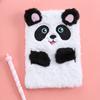Fluffy Plush Cartoon Notebook Cute Diary Book Notepad Travel Journal Book for Students
