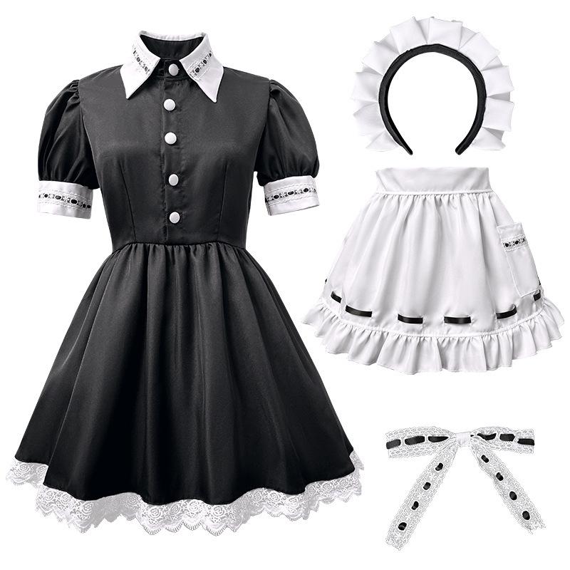 

New Fifth Personality Doctor Emily Dress Banquet Maid Cosplay Dress Maid Dress S