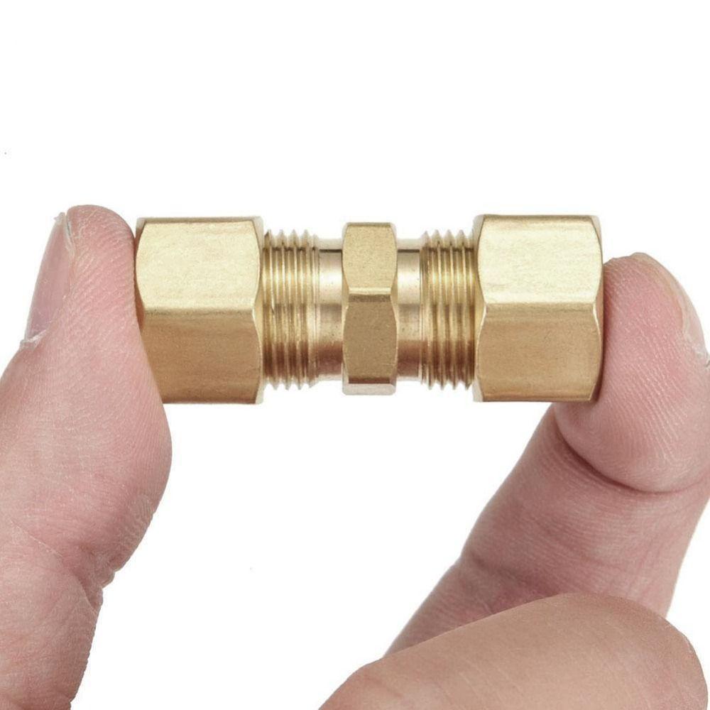 1/5PCS Automobiles Accessories Brake Fittings Brass for Brake Line Without Flaring 4.8mm 3/16 " Car
