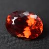 10.23 Ct Natural SAPPHIRE Gemstone CERTIFIED Orange Stone OVAL Jewelry Stone S-1811